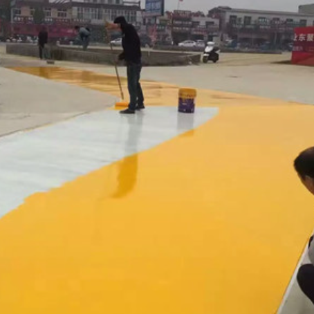 西藏彩色路面喷涂翻新的使用寿命多长